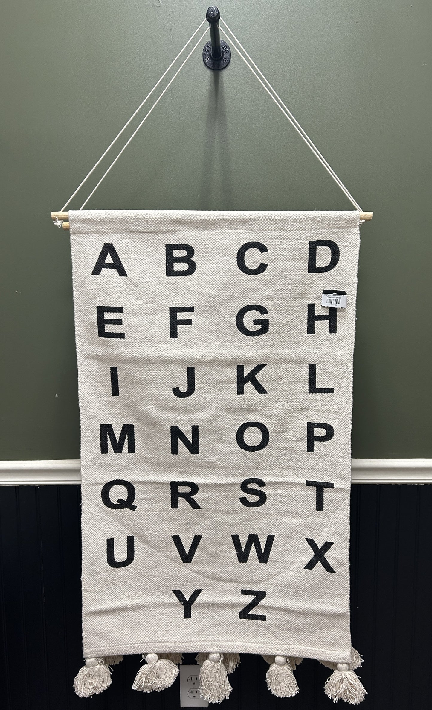 Hanging Alphabet Art