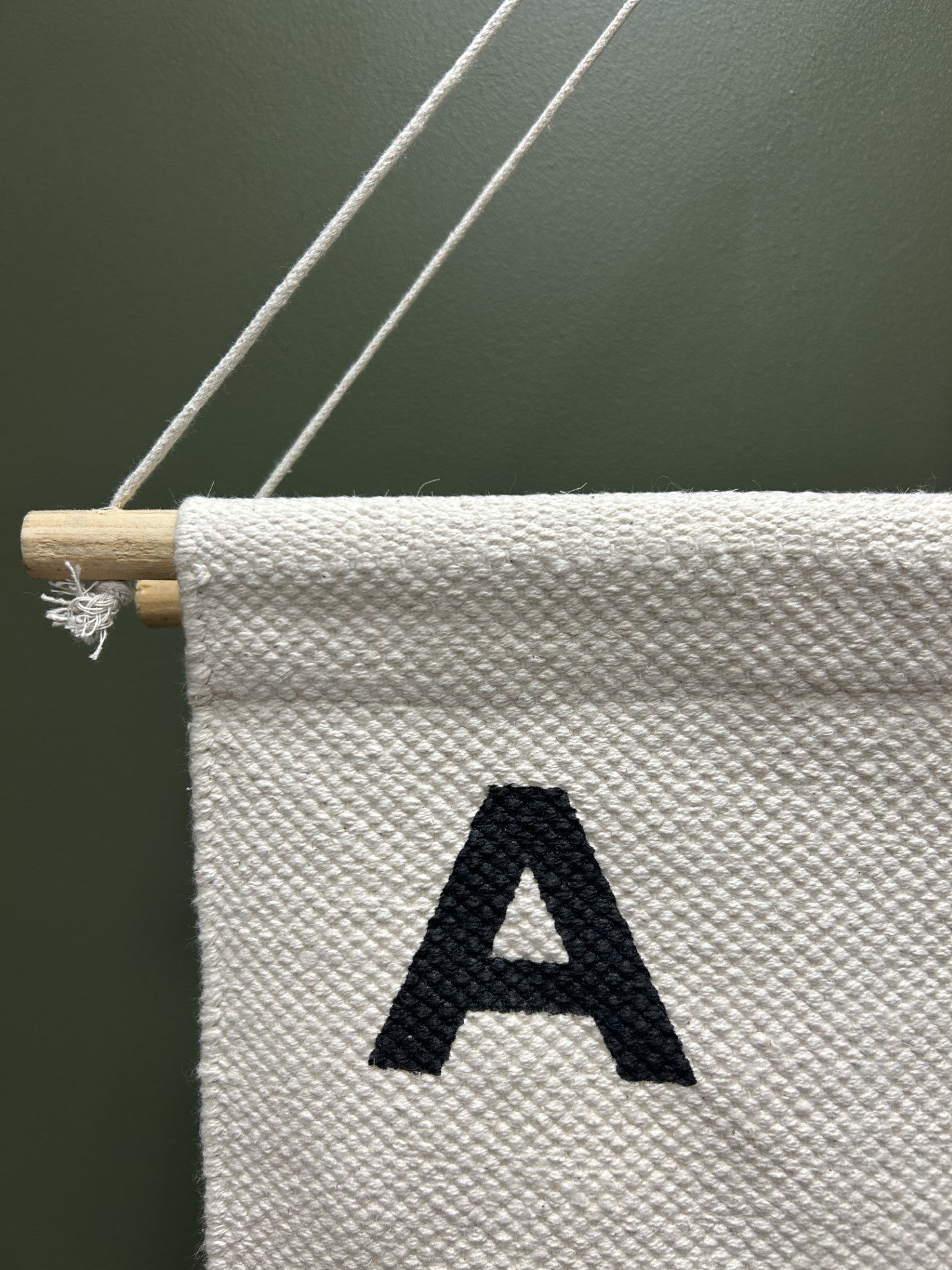 Hanging Alphabet Art